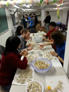 CTR Dumpling making CNY 2014